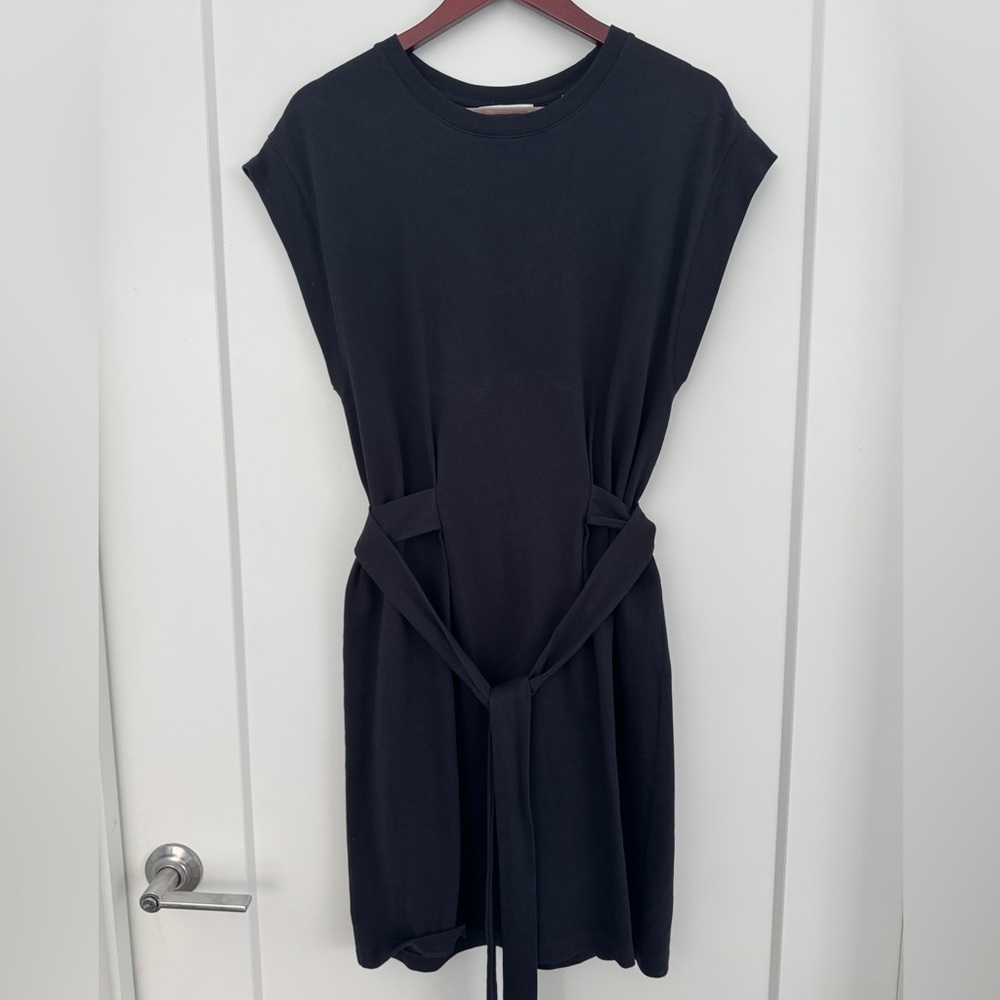 Vince Tie Waist Cotton Dress 👗 Size M